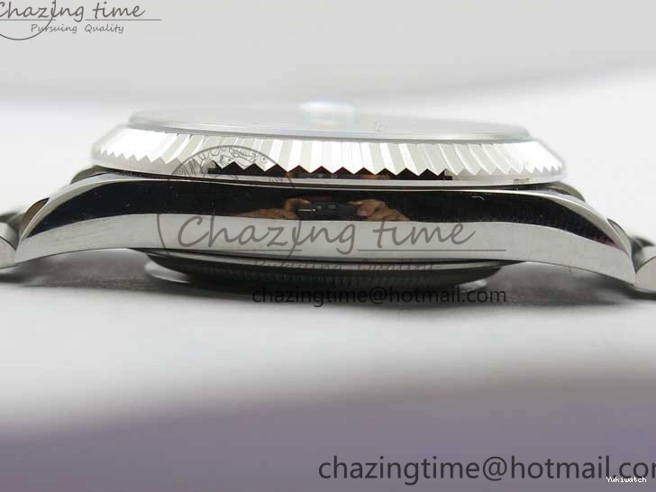 A2836 Dial 228239 Dial Blue SS BP SS Version Textured 904 on Day-Date President 40mm Ice Bracelet New 0724